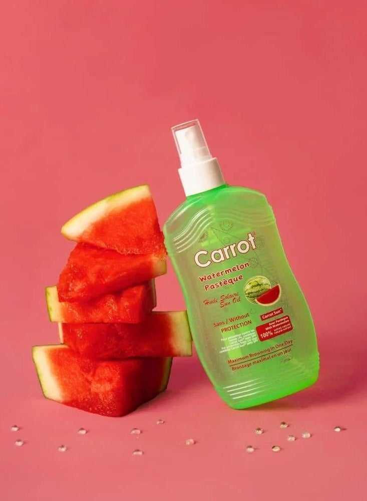 Carrot Sun زيت تانغ الجزر والشمس بتركيبة البطيخ 200 مل - Image 3
