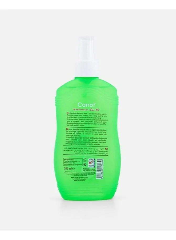 Carrot Sun Carrot Sun Melon Breeze Tanning Oil  200ml