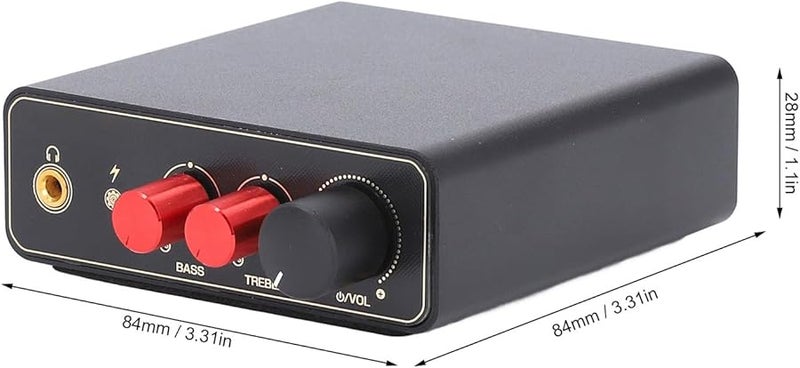 Compact Aluminum MM MC Phono Preamplifier with Headphone Amp and Pitch Control - Image 3