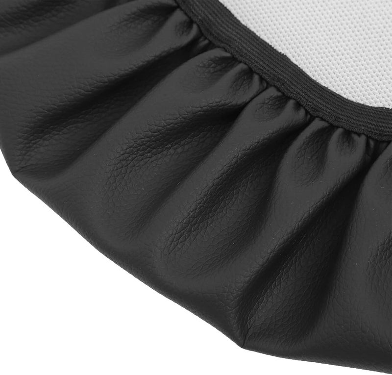 Bar Stool Cover Waterproof Stretch Seat Protector for 34-35cm Diameter Stools, Non-Slip Bottom Elastic Chair Slipcover for Kitchen, Dining Room, Home Use - Image 3