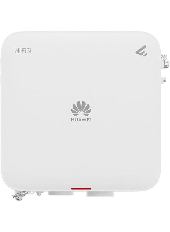 Huawei eKitEngine WLAN Dual Band Outdoor Wi-Fi 6 Access Point, 2.4 GHz, 5 GHz, PoE, White | AP761 - Image 1