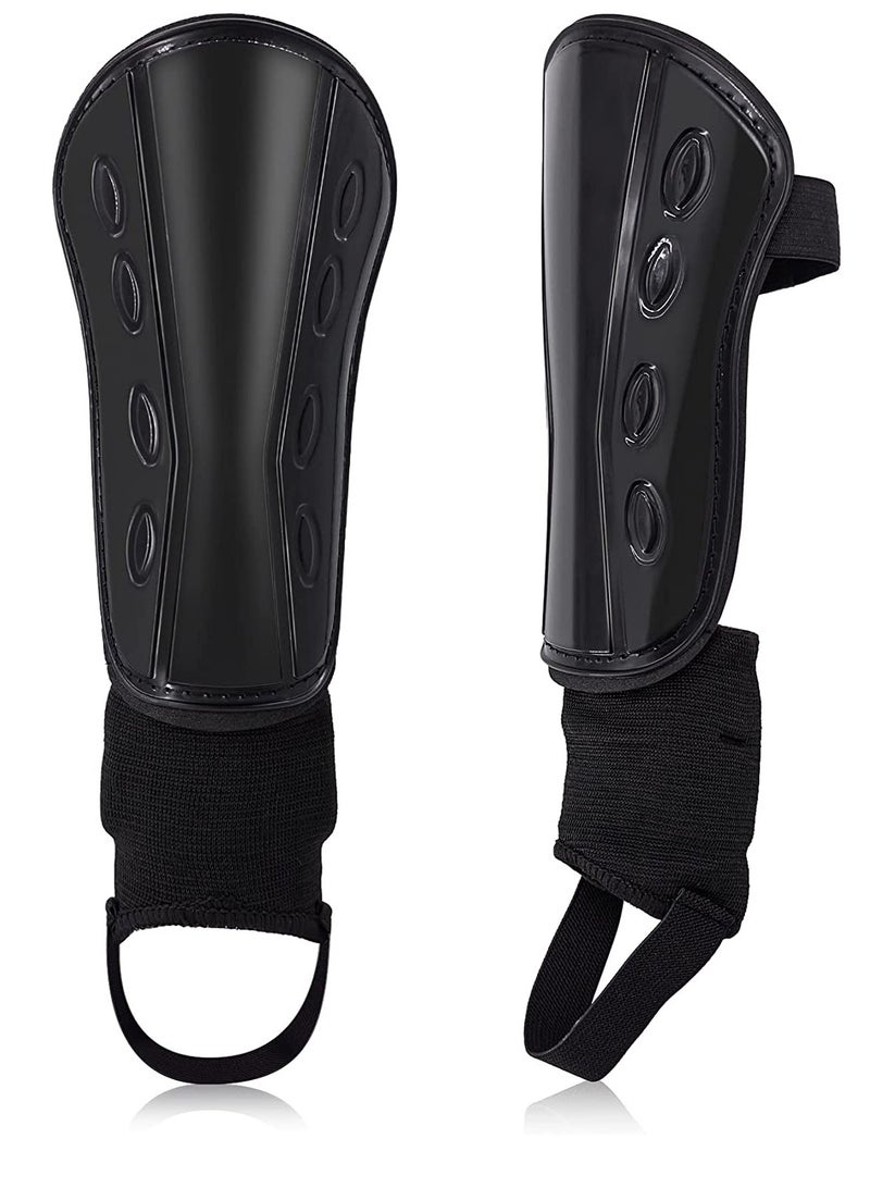 Generic Non-Slip Football Shin Guards for Kids with Ankle Protection - Perfect Training Equipment for Boys and Girls  - Image 1