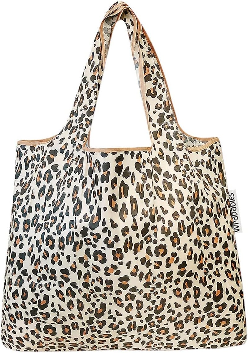 allydrew Foldable Tote Nylon Reusable Grocery Bag (Set of 2) - Image 2