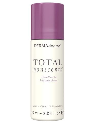DERMAdoctor Antiperspirant for Women Total NonScents UltraGentle Unscented Antiperspirant for Sensitive Skin deodorant Clinical Strength Deodorant For Women Men Hypoallergenic Roll On 304 oz - Image 1