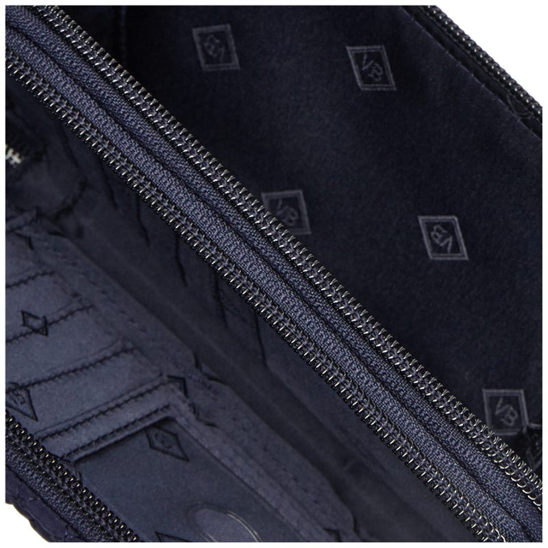 Vera Bradley Women's Microfiber All in One Crossbody Purse With RFID Protection, True Navy, One Size - Image 5