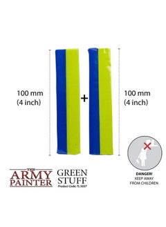 The Army Painter 2 Part Modeling Clay 20Cm Moldable Model Putty For Miniatures Easy To Knead Green Stuff Putty Epoxy Clay For Sculpting Green Stuff Tools The Original Green Stuff Kneadatite  - Image 3