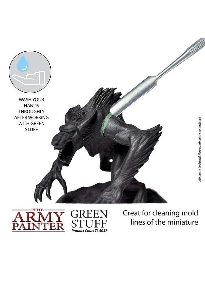 The Army Painter - 2 Part Modeling Clay 20Cm Moldable Model Putty For Miniatures Easy To Knead Green Stuff Putty Epoxy Clay For Sculpting Green Stuff Tools The Original Green Stuff Kneadatite - Image 1