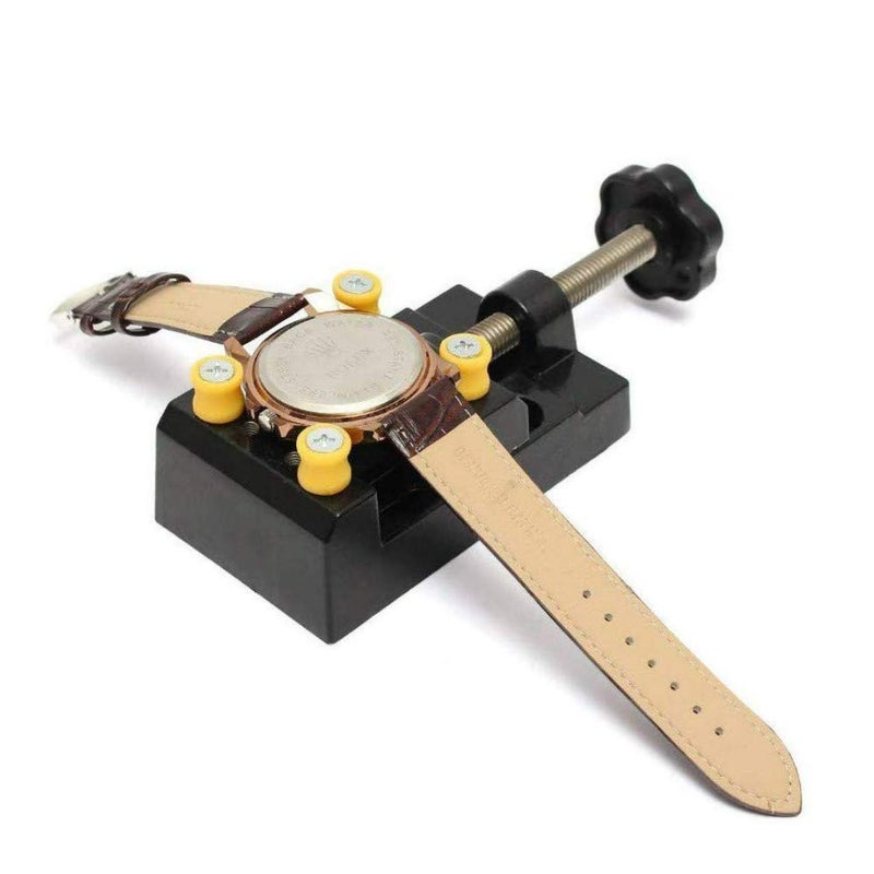 BUYSK Mini Bench Vice Clamp Mini Flat Clamp Opening Parallel Table Vise for Watch Repairing Sculpture Craft Jewelry DIY Carving Tool - Image 5