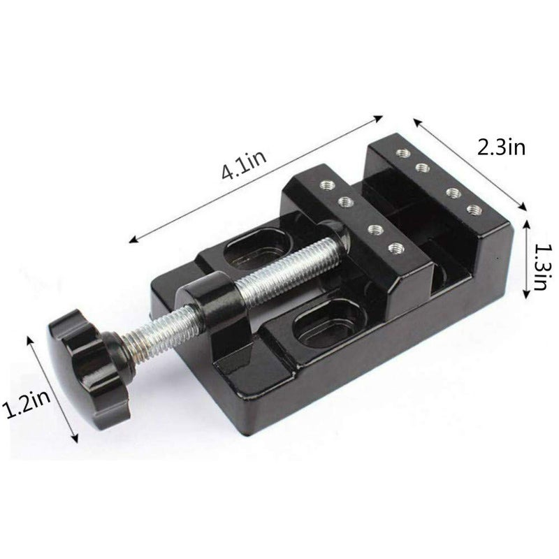 BUYSK Mini Bench Vice Clamp Mini Flat Clamp Opening Parallel Table Vise for Watch Repairing Sculpture Craft Jewelry DIY Carving Tool - Image 2