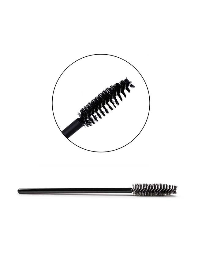 IOLITE 50-Pieces Eyelash Applicator Brush, Disposable Mascara Brushes Wands Applicator Eyebrow Brush - LXCMA1 - Image 2