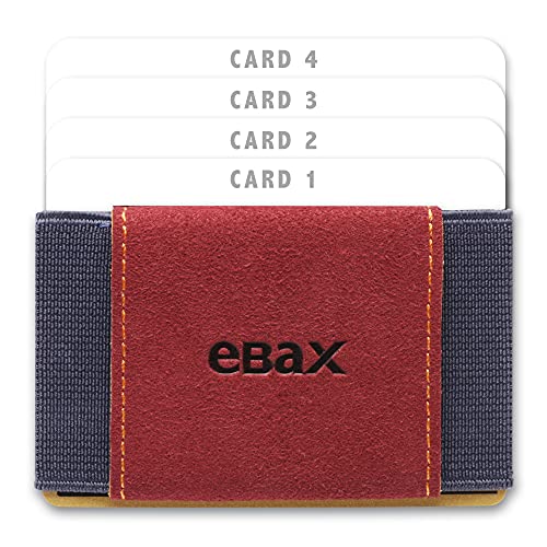VBAX Elastic Wallet for Men & Women – Slim Minimalist Front Pocket Credit Card Holder, Stretch Fabric Design Fits 10 Cards & Cash – Compact Everyday Carry Wallet for Travel & Daily Use - Image 4