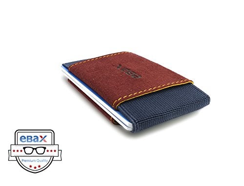 VBAX Elastic Wallet for Men & Women – Slim Minimalist Front Pocket Credit Card Holder, Stretch Fabric Design Fits 10 Cards & Cash – Compact Everyday Carry Wallet for Travel & Daily Use - Image 3