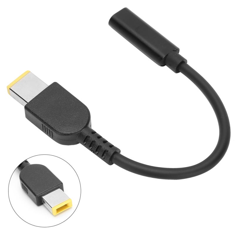 محول Type-C إلى DC: محول طاقة صغير محمول عالي الجودة ومتين - محول طاقة USB-C آمن وموثوق لحاسوب لينوفو المحمول لتحويل الطاقة على مسافة قصيرة - Image 4