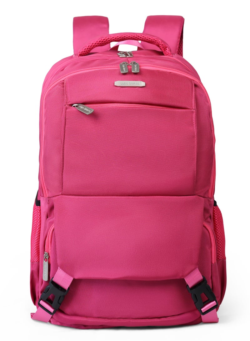 لوبو بيانكو شنطة ظهر إكس سكول - وردي غامق - Image 1