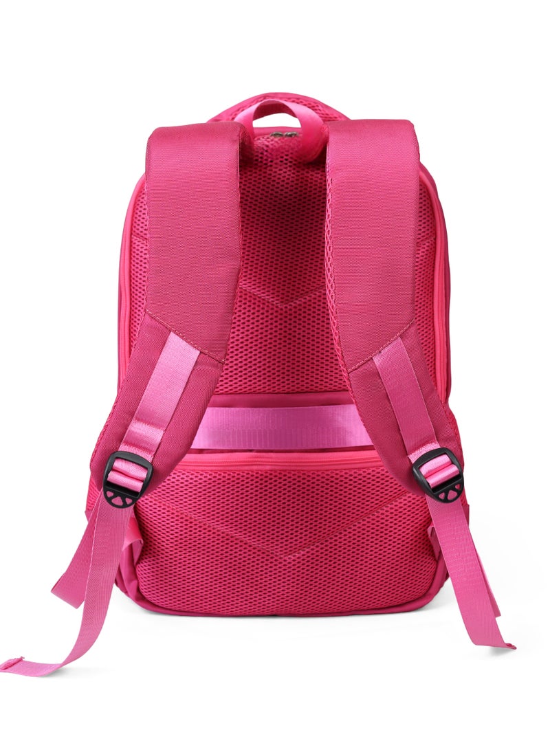 لوبو بيانكو شنطة ظهر إكس سكول - وردي غامق - Image 3