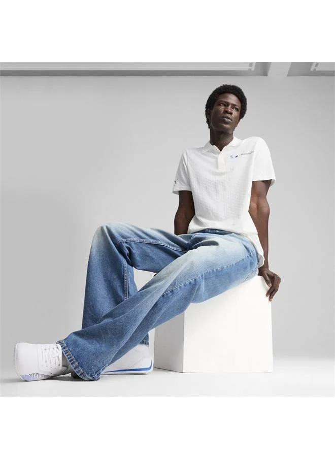 Puma PUMA White BMW M Motorsport Jacquard Polo Men for Men | Best Price UAE