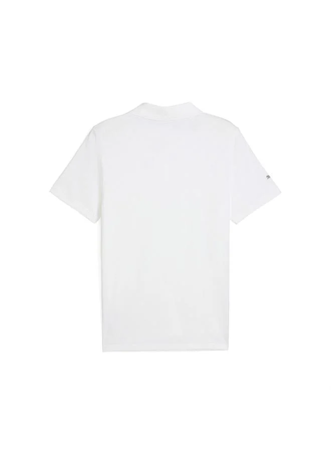 Puma PUMA White BMW M Motorsport Jacquard Polo Men for Men | Best Price UAE