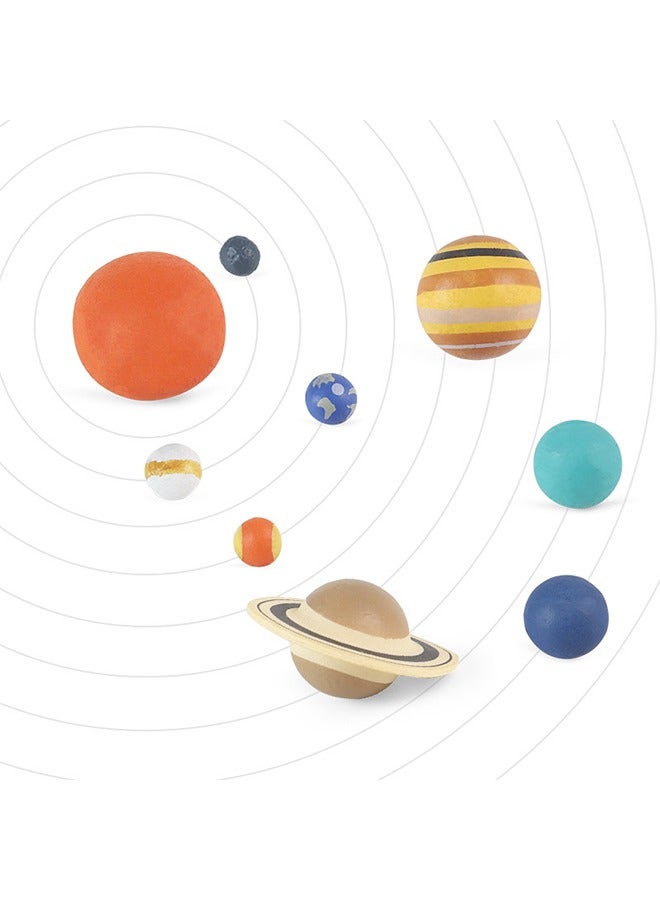 Nine Planets Model, Solar System Planet - Educational Astronomy Toy for Kids and Toddlers, Science and Astronomy Enthusiasts, Planetary Model Desktop Decoration - Image 5