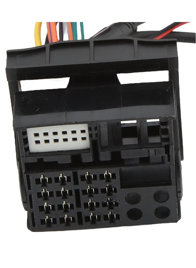 محول موسيقى راديو Bluetooth اللاسلكي مع كابل AUX ومدخل صوت Bluetooth 5.0 ، مزود بميكروفون لسيارات BMW E46 3 Series 320i 320ci 320cic - Image 4