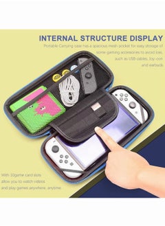 Switch Carrying Case for Nintendo Switch Protective Cover Portable Travel Hard Case Bundle with Game Case  - Image 2