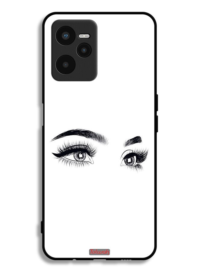 Tolwak Realme C35 Protective Case Cover Eyes Art - Image 2
