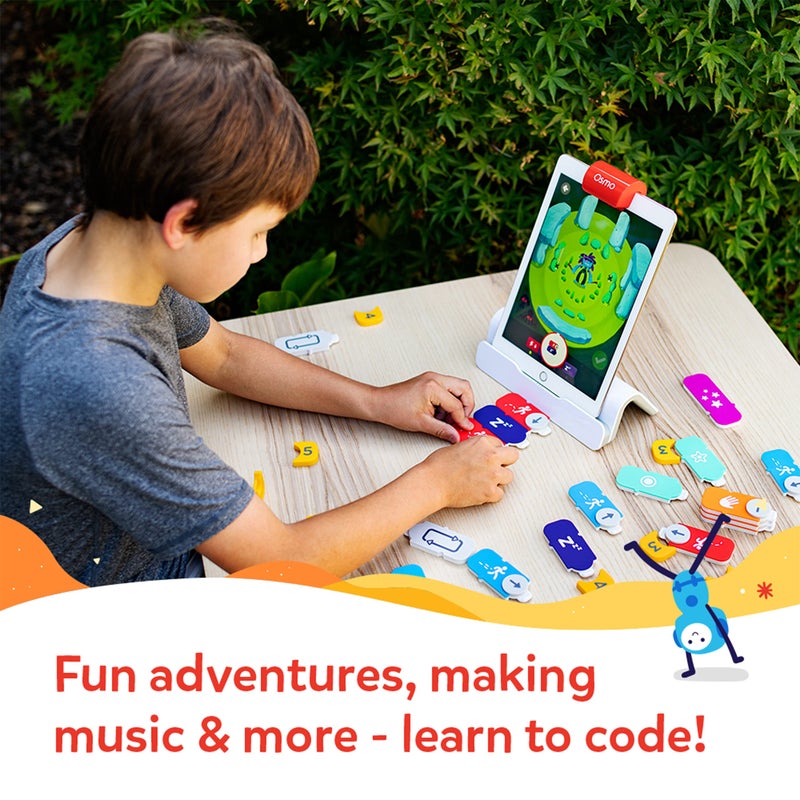 Osmo - Coding Starter Kit for iPhone & iPad-3 Educational Learning Games-Ages 5-10+ Learn to Code, Basics Puzzles-STEM Toy-Logic, Fundamentals(Osmo iPad/iPhone Base Included) - Image 3