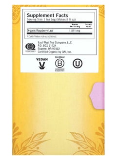 Yogi Tea Raspberry Leaf Caffeine Free 16 Tea Bag-29 g  - Image 2