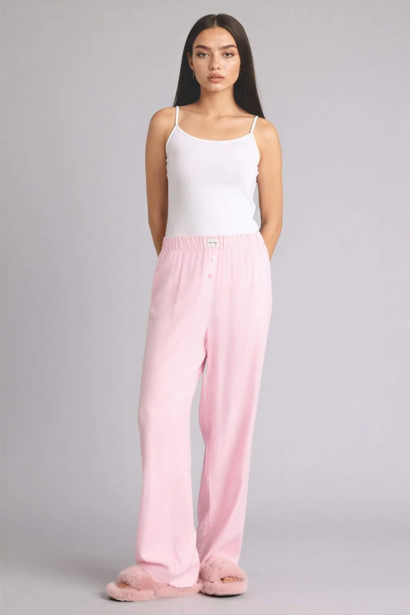 DeFacto Regular Fit Flannel Pajama Pants