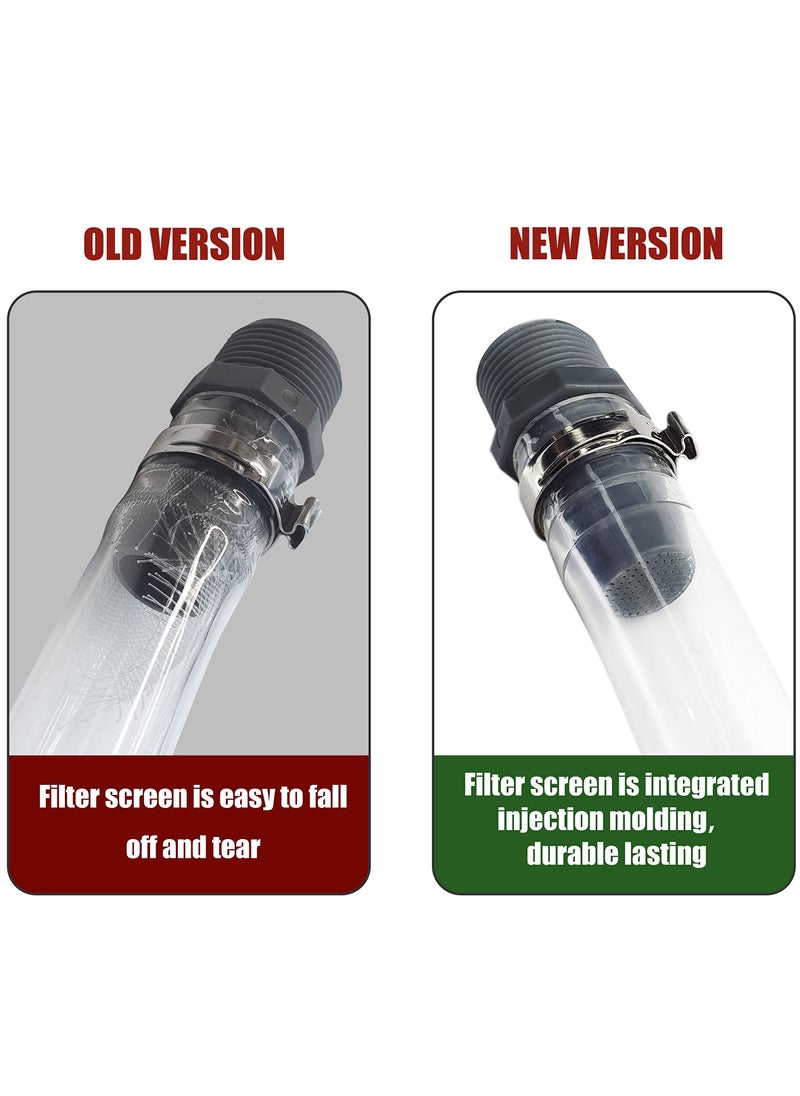 Y&D - Flexible Racing Fuels Filler Hose, Fuel Jug Hose For Vp Jug, Scribner Jugs, Jugs LC2 Upgraded Filter Design, 2PCS - Image 1