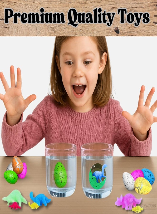 Dinosaur Egg Toy | Dinosaur Eggs Toys for Kids 3-15 | Magic Multicolour Water Hatching Toy | Fun Dino Toy for Kids Birthday Gift | Combo for Boy & Girls (Pack of 6+4 Eggs) - Image 3