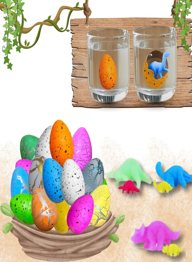 Dinosaur Egg Toy | Dinosaur Eggs Toys for Kids 3-15 | Magic Multicolour Water Hatching Toy | Fun Dino Toy for Kids Birthday Gift | Combo for Boy & Girls (Pack of 6+4 Eggs) - Image 1