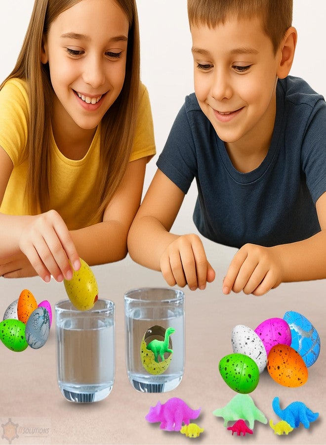 Dinosaur Egg Toy | Dinosaur Eggs Toys for Kids 3-15 | Magic Multicolour Water Hatching Toy | Fun Dino Toy for Kids Birthday Gift | Combo for Boy & Girls (Pack of 6+4 Eggs) - Image 4