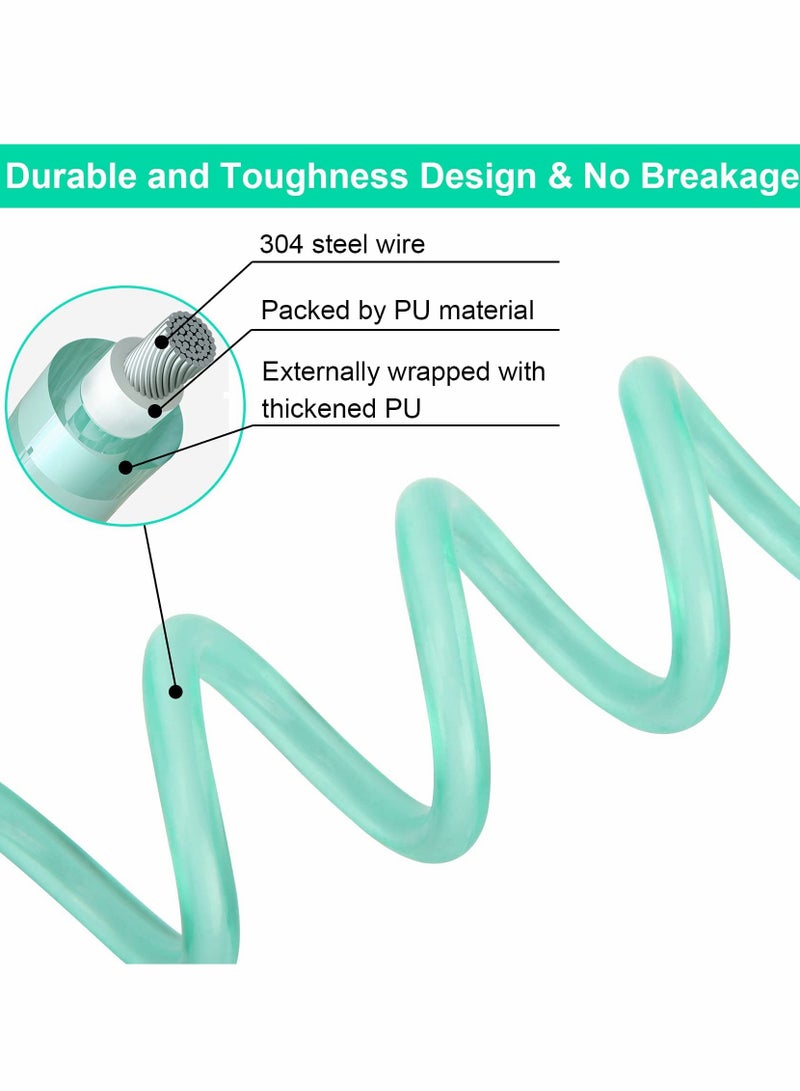 KASTWAVE Kids Anti Lost Wrist Link  Kid Leash Anti Lost Wrist Link with Key Lock Upgraded Baby Leash with Safety Wristband Rope for Babies Toddlers Child Kids Green - Image 5