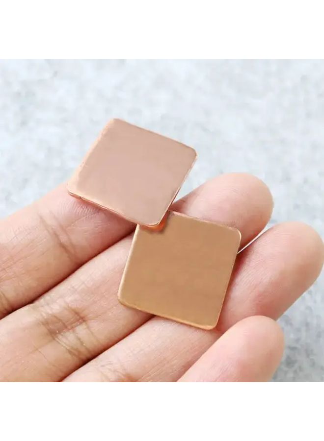 5pcs 15x15x1Mm Thermal Pad For Laptop CPU GPU RAM Cooling Copper Heat Dissipation - Image 3