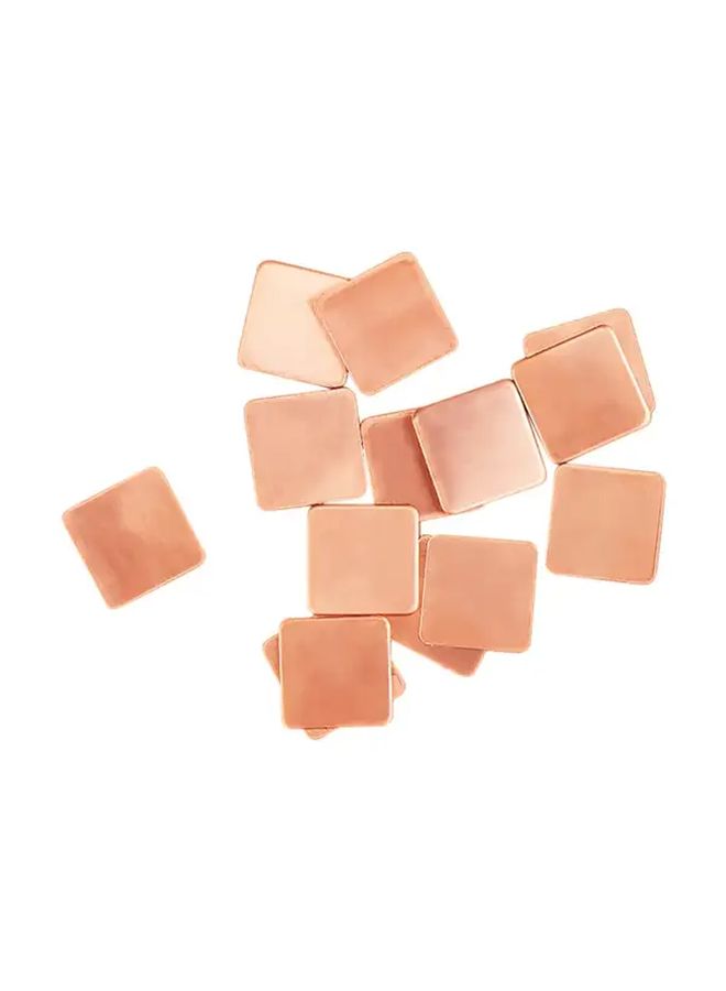 5pcs 15x15x1Mm Thermal Pad For Laptop CPU GPU RAM Cooling Copper Heat Dissipation - Image 1