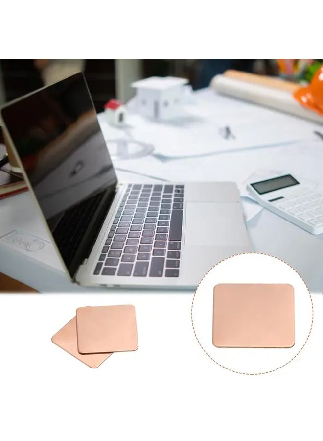 5pcs 15x15x1Mm Thermal Pad For Laptop CPU GPU RAM Cooling Copper Heat Dissipation - Image 5