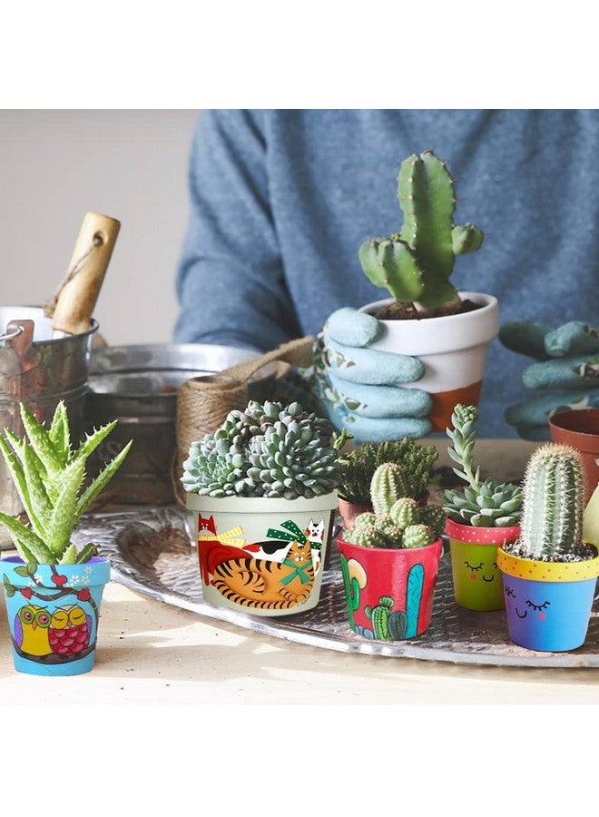 سي أتش هايتشنغ أقلام طلاء أكريليك 12 لونًا لطلاء الصخور والخشب والمعدن والزجاج والبلاستيك والقماش والصدف السيراميكي وعلامات طلاء لمشروعات الحرف اليدوية والمدرسة للأسطح البلاستيكية - Image 5