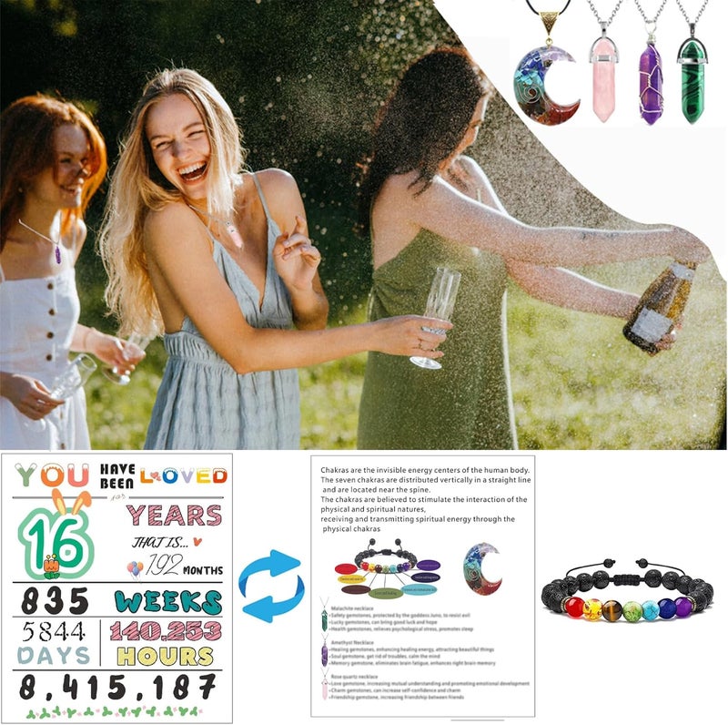 Carselage 16th Birthday Gifts for Girls, Unique Sweet 16 Birthday Gift Ideas, Happy 16 Year Old Birthday Decorations Gifts for Teenager Girls, Younger Sister, Daughters, Granddaughters - Image 5