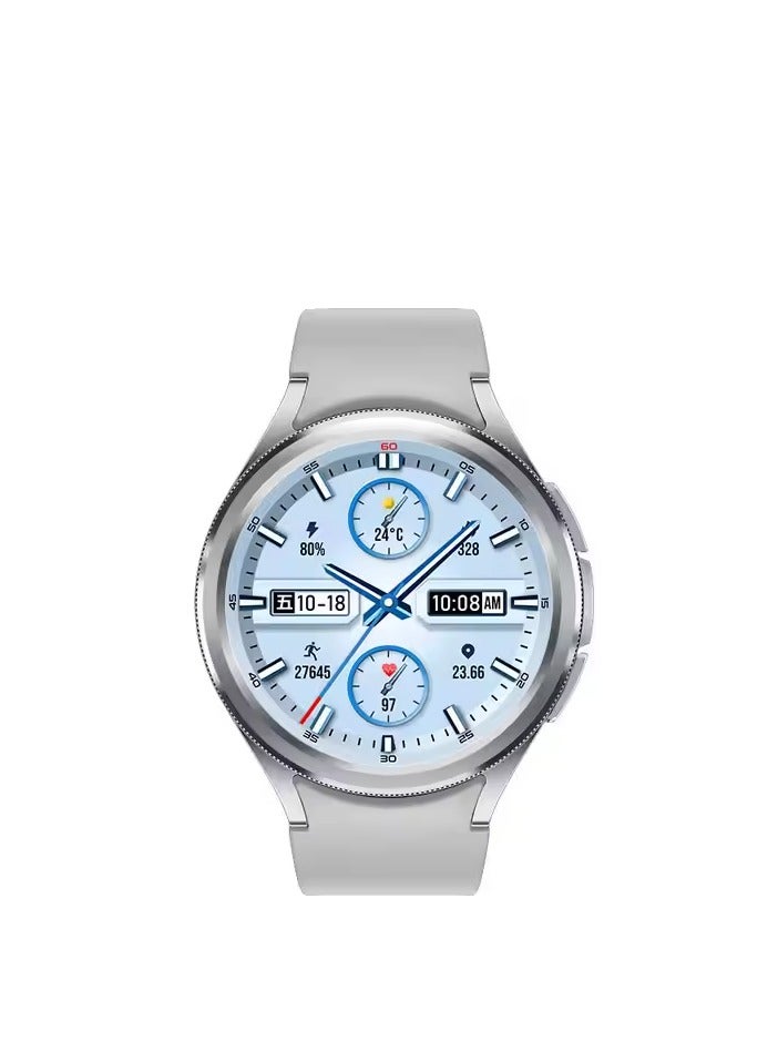 ويزمي ساعة Wisme 2 الذكية باللون الفضي مقاس 1.62 بوصة - Image 2