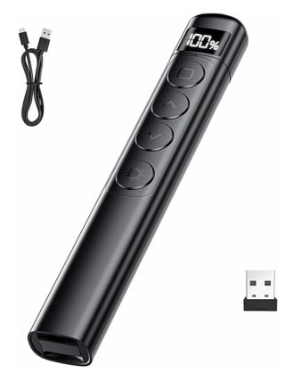 Wireless Presenter With Laser Pointer Pen Black Presentation Clicker with Red Laser - pzsku/ZE10AEF7A19CA44218F10Z/45/1751280089/264d4443-2f1d-4cdc-9338-29be9298d11d