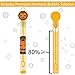 WOONOO 48 PCS Halloween Party Favors Bubble Wands Halloween Toys for Kids 8 Colors Assortment Designs for Halloween Goodie Bag Stuffers Non Candy Treats Bubble Maker Toys - Image 3