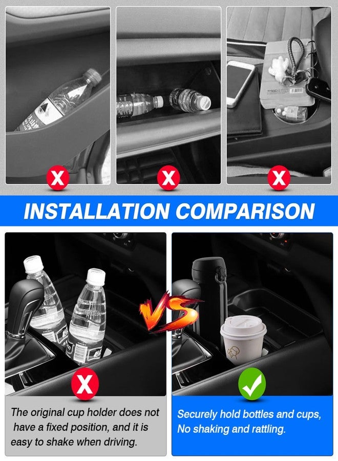 Autorder Center Console Cup Holder Insert for 2023 2024 2025 Mazda CX-50 CX50 Interior Accessories Water Cup Holder - Image 3