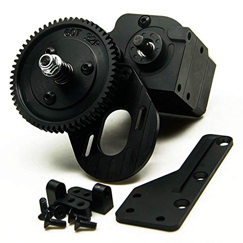Benedict Harry AX2 2 Aluminum Speed Transmission Case Gearbox for 110 Axial SCX10 Wraith Honcho RC Car Black - Image 1