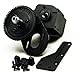 Benedict Harry AX2 2 Aluminum Speed Transmission Case Gearbox for 110 Axial SCX10 Wraith Honcho RC Car Black - Image 2