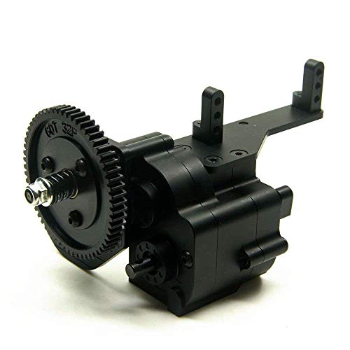 Benedict Harry AX2 2 Aluminum Speed Transmission Case Gearbox for 110 Axial SCX10 Wraith Honcho RC Car Black - Image 5