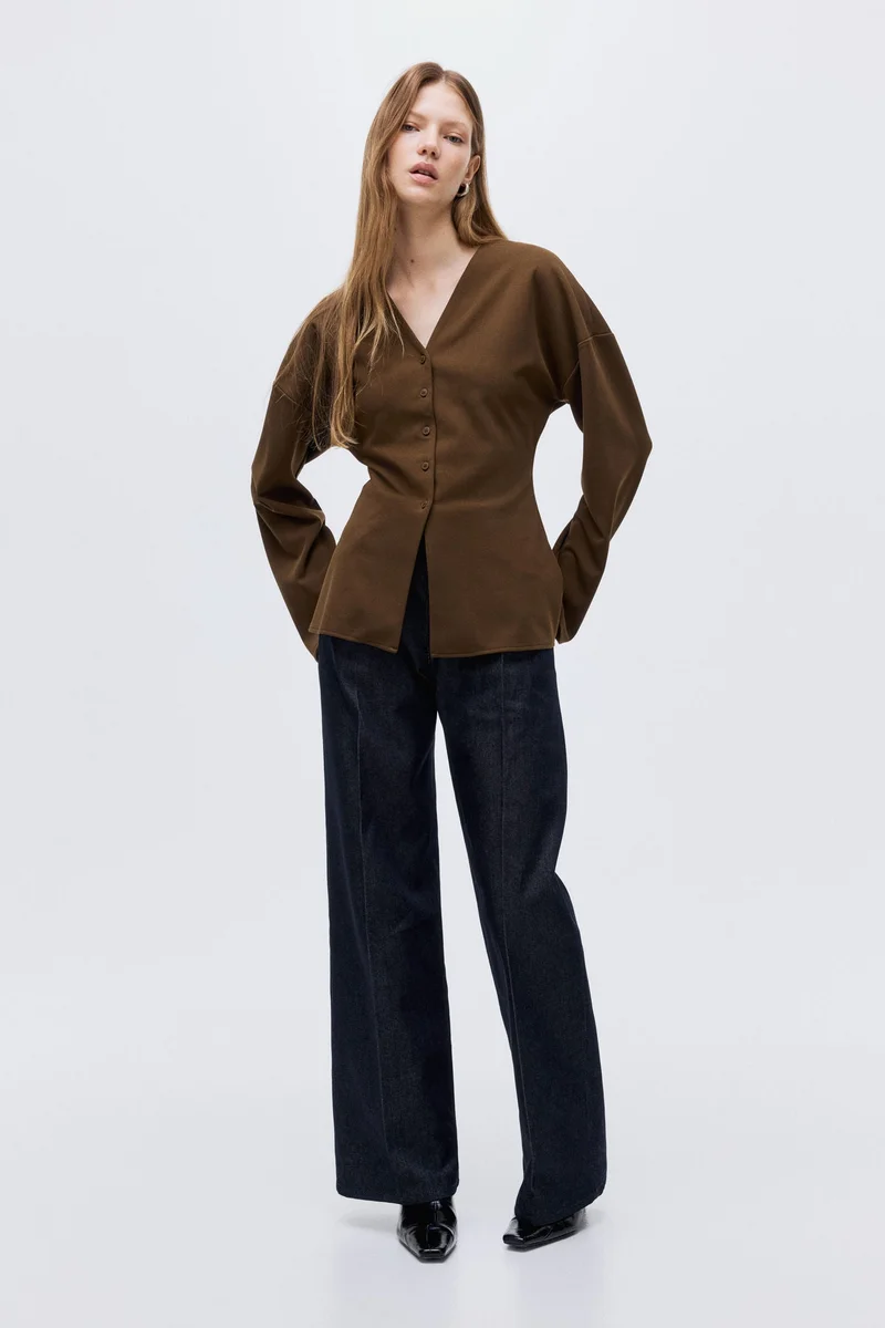 H&M Button-front top