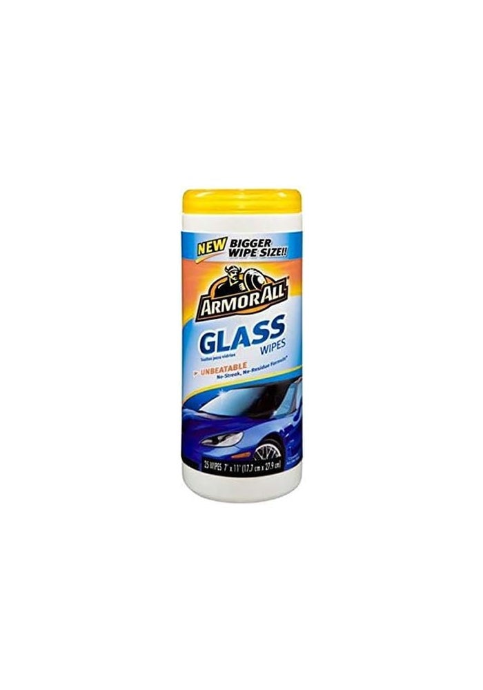 Armor All Glass Wipes - Pack of 2 (30 Wipes Each) - Image 1