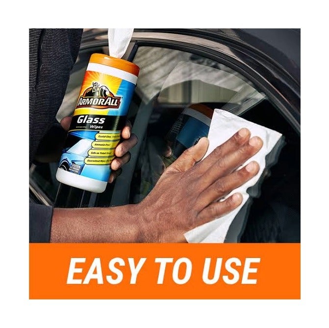 Armor All Glass Wipes - Pack of 2 (30 Wipes Each) - Image 3