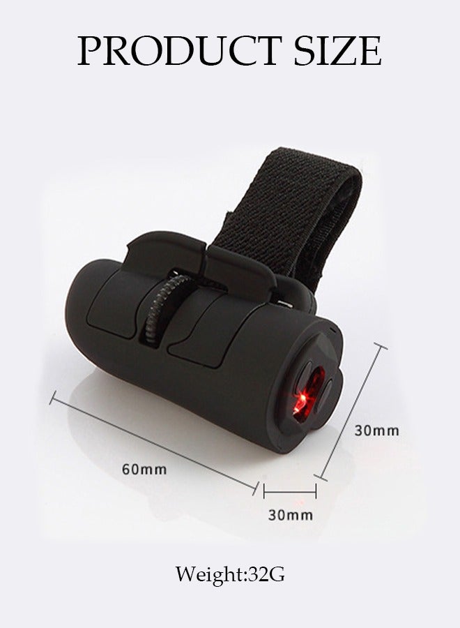 DUNISO High Speed Mini 2.4GHz USB Wireless Lazy Finger Rings Portable Optical Mouse for PC Laptop Desktop Reducing Wrist Fatigue  - Image 4