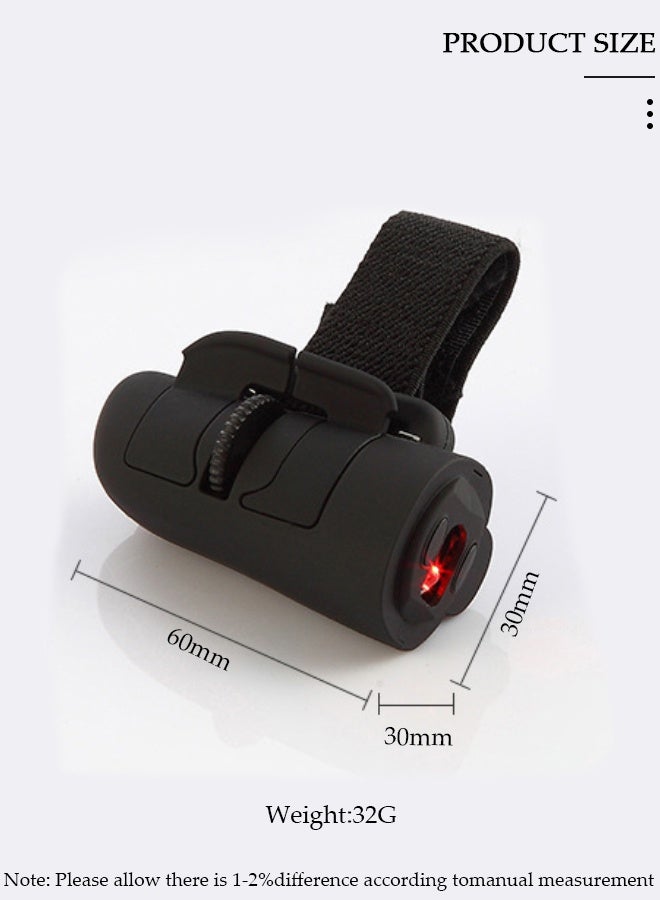 DUNISO High Speed Mini 2.4GHz USB Wireless Lazy Finger Rings Portable Optical Mouse for PC Laptop Desktop Reducing Wrist Fatigue - Image 4